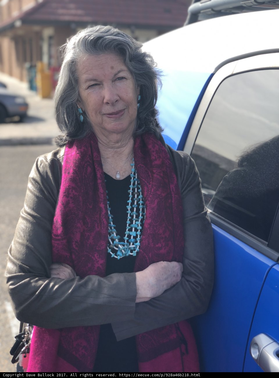 Lady in Blue