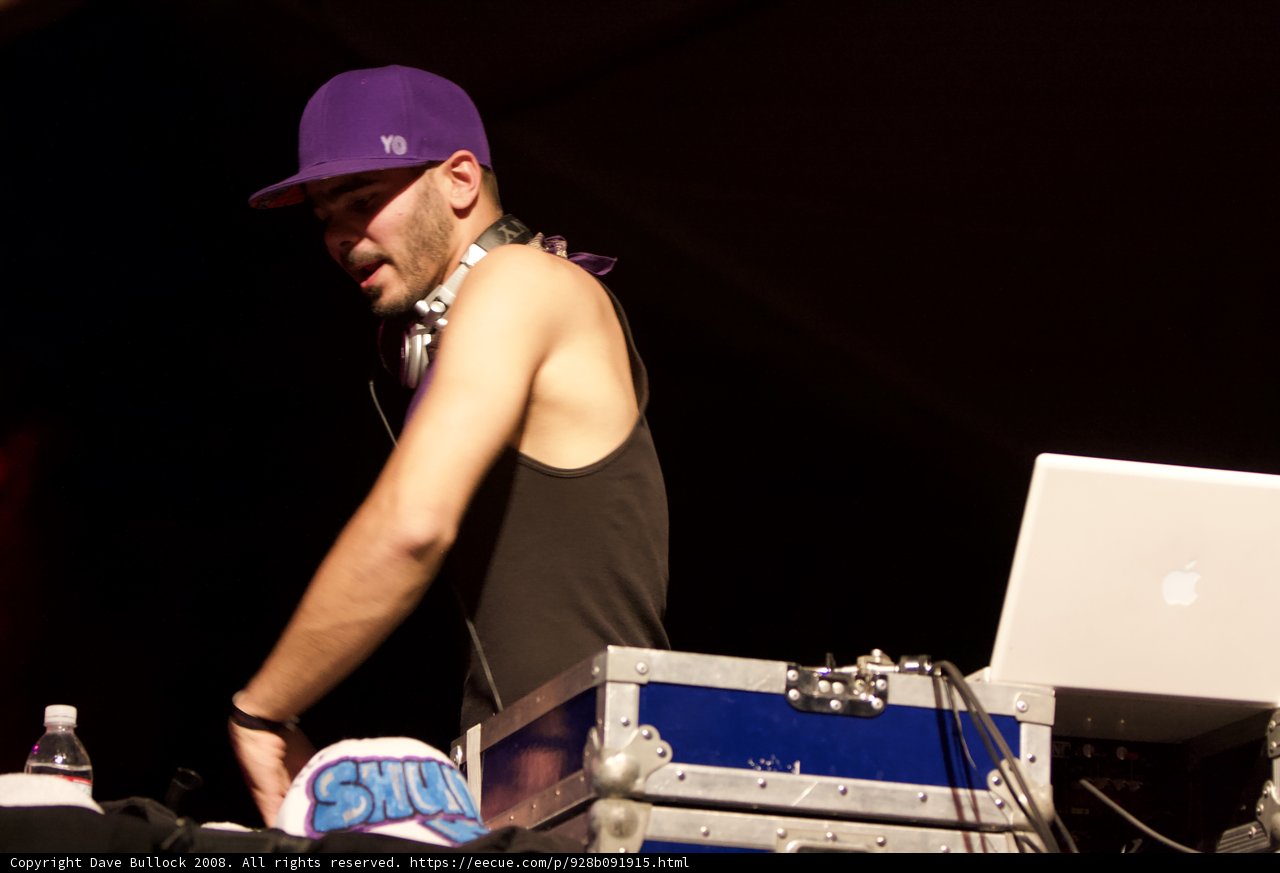 Purple Hat Musician