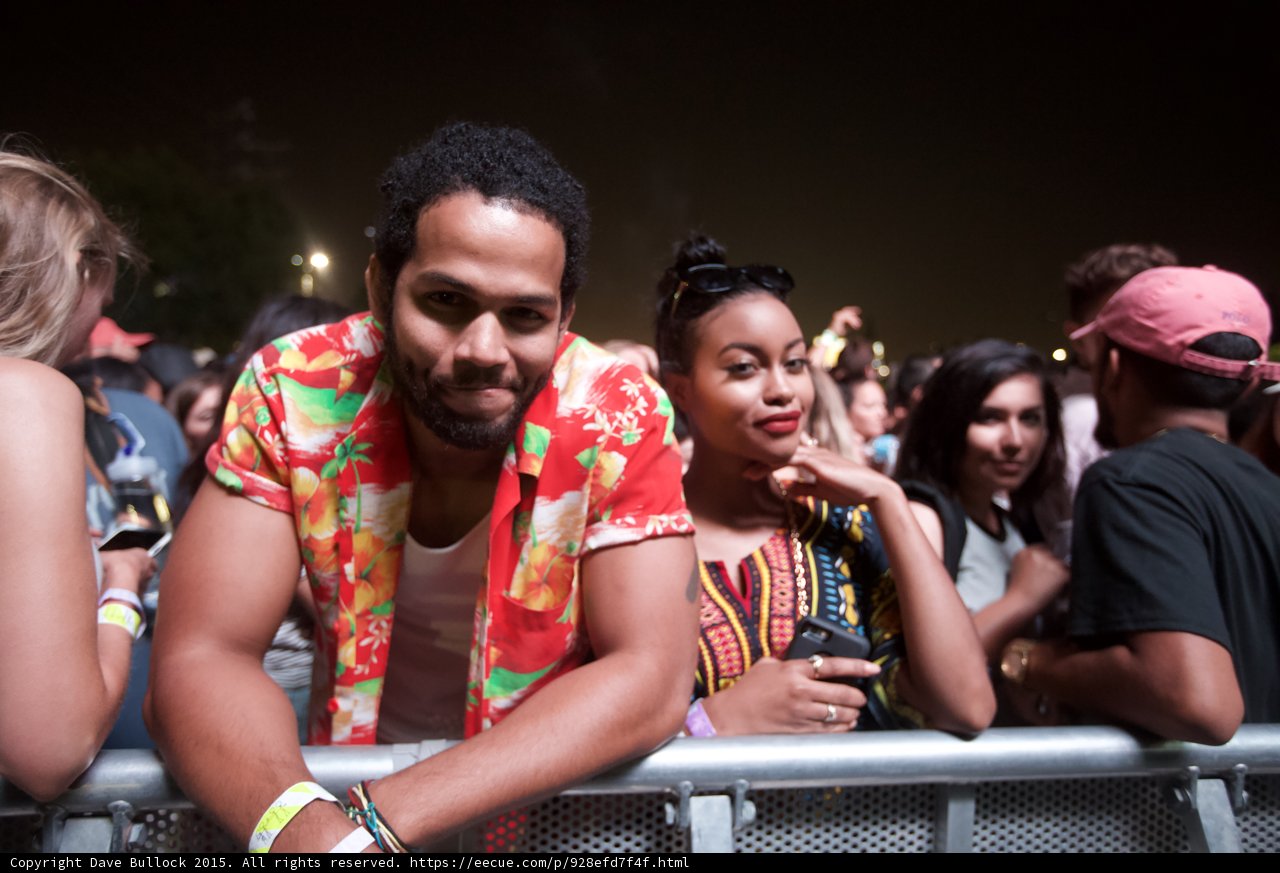 Couple Portrait Barrier Close