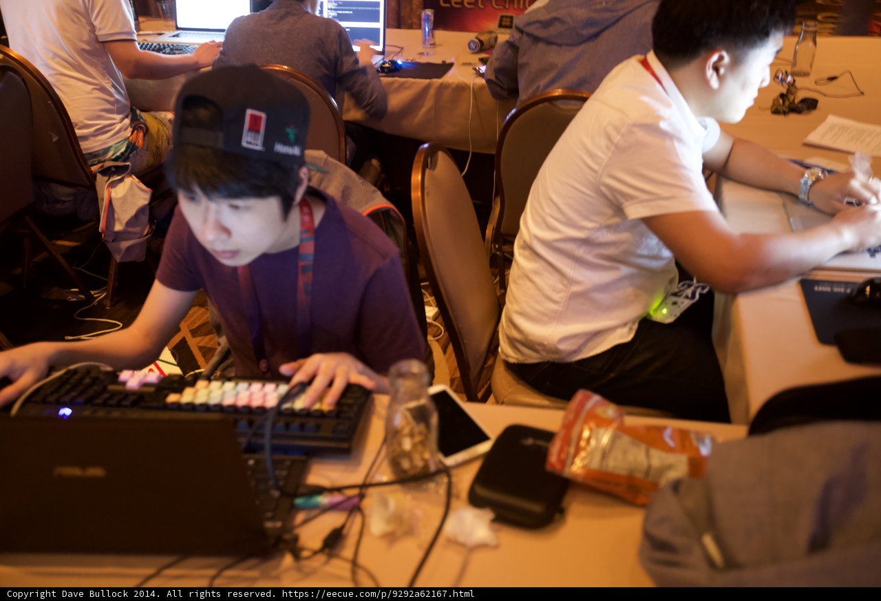 Working Hard at Defcon 22
