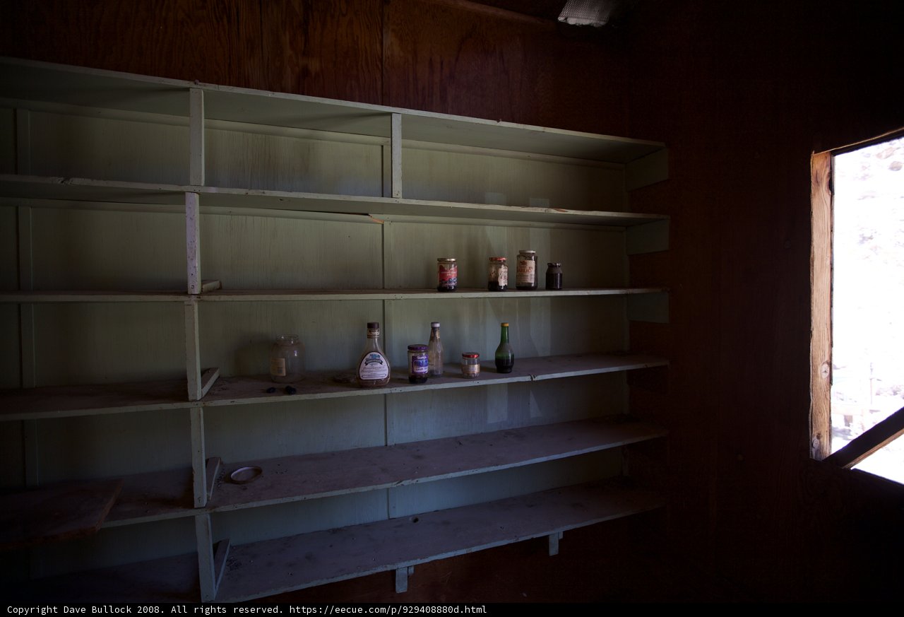 Rustic Shelf in Desert Explorer's Room