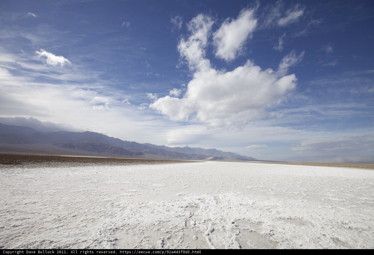 Snowy Desert Plateau