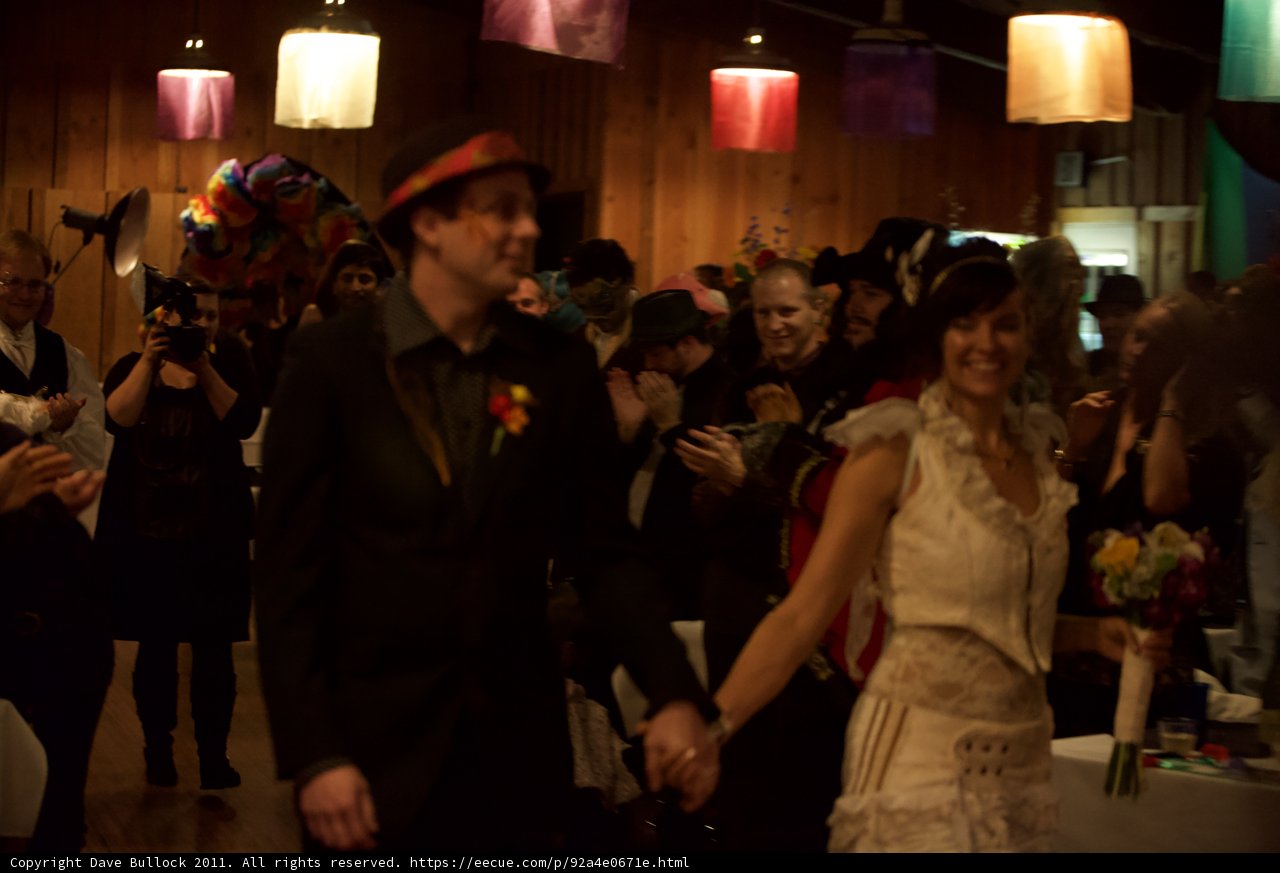 A Romantic Walk Down the Aisle