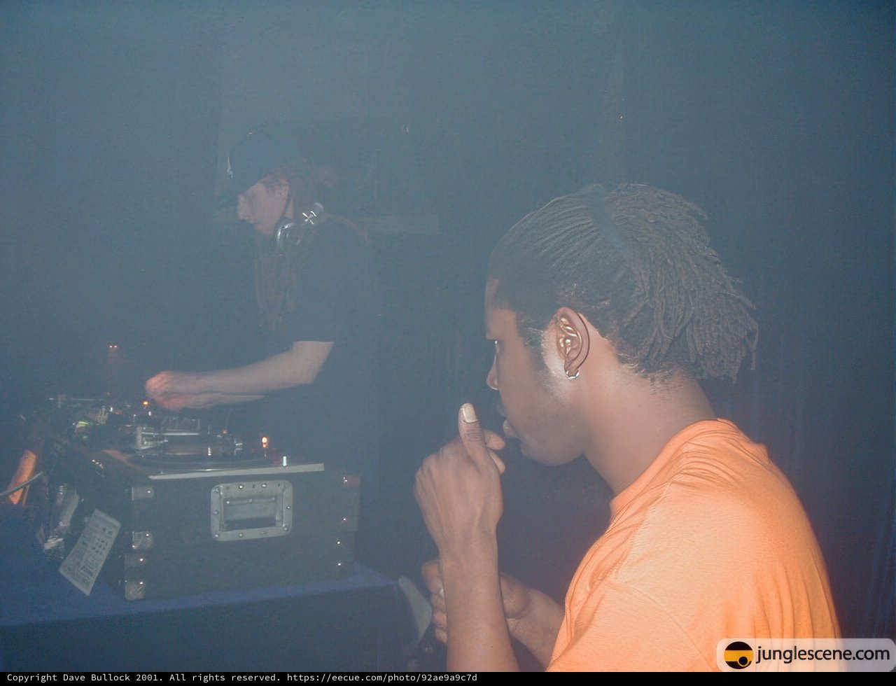 Nightclub Turntable Performance
