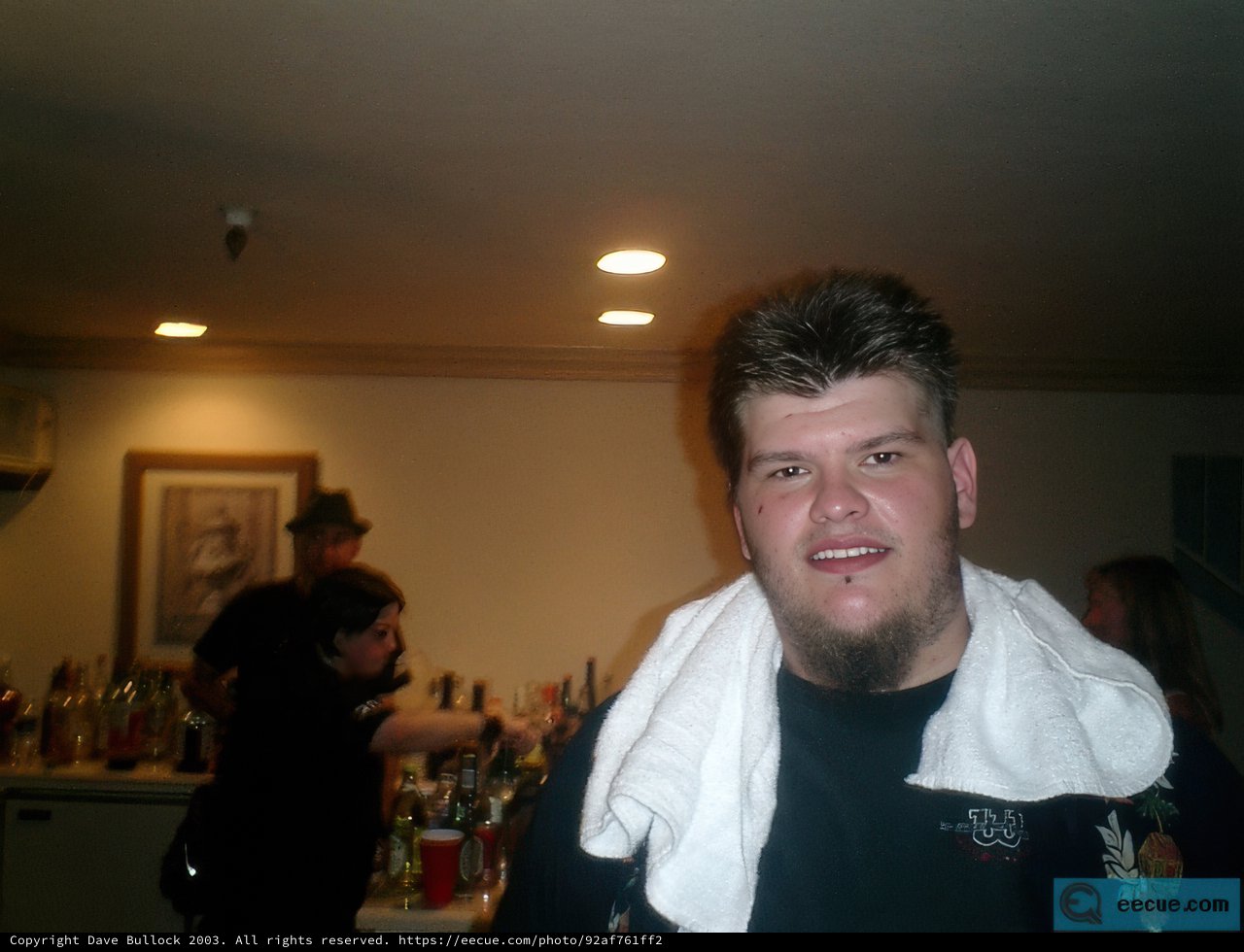 Portrait of a Man with a Towel on his Head