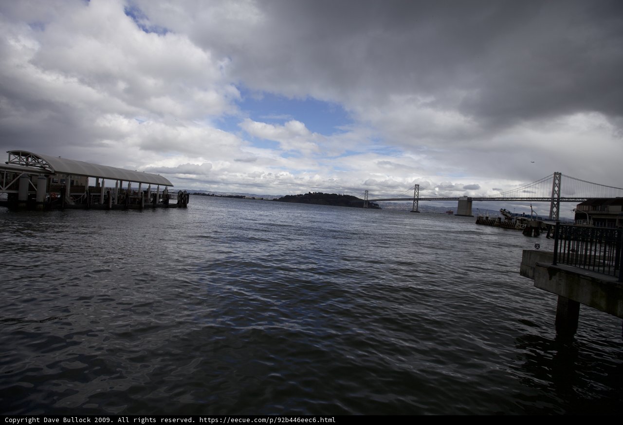 Bay Bridge View from the Pier