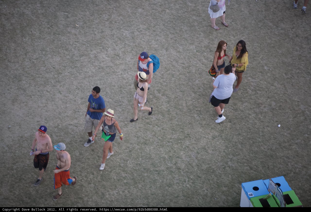 Walking on Sunshine at Coachella Music Festival