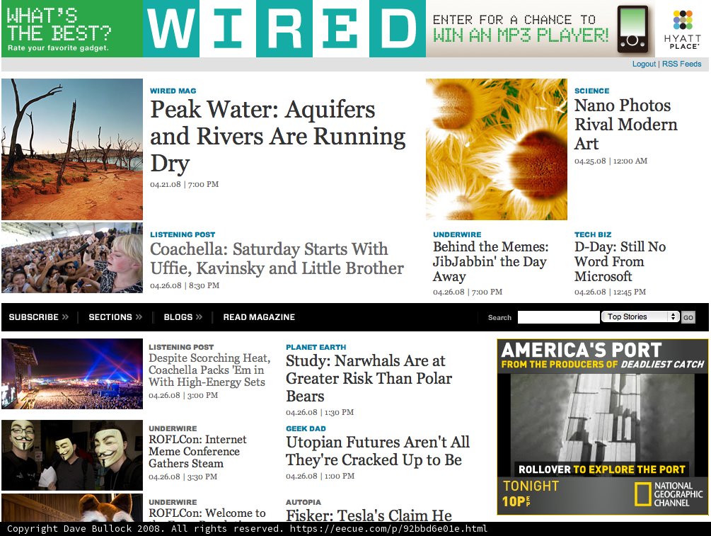 Wired Magazine Goes Digital