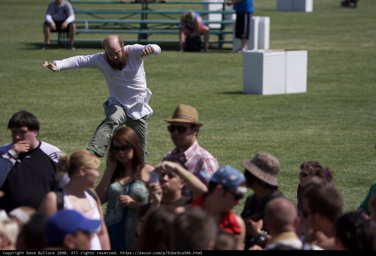 Frisbee Fun at Coachella