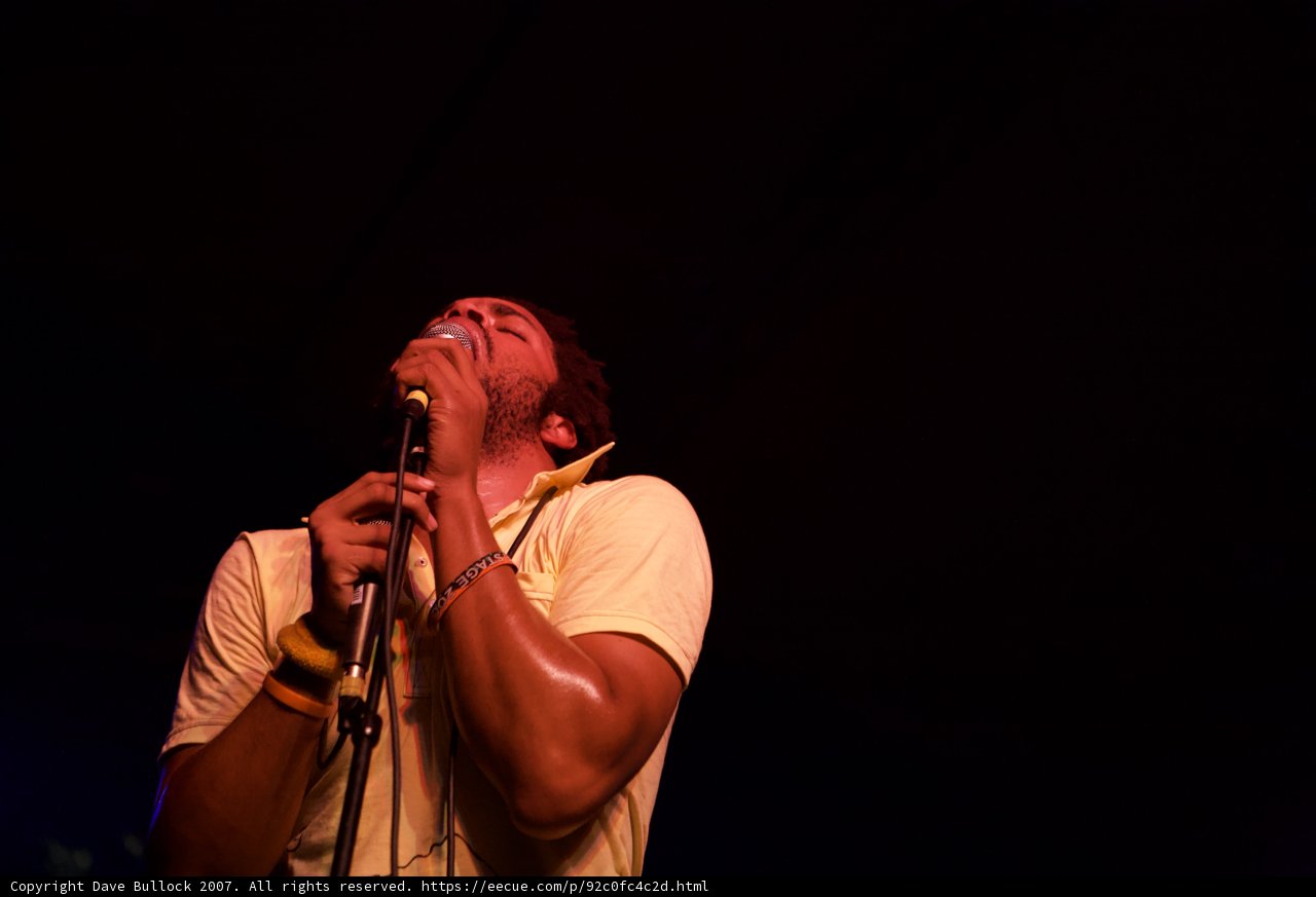 Solo Performer on Stage