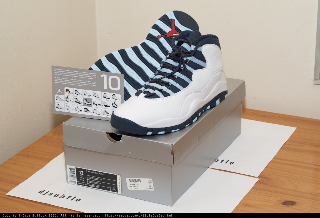 Air Jordan 10 Retro OG Sneakers in Box