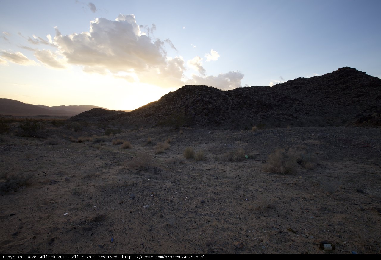 Majestic Mountain in the Desert