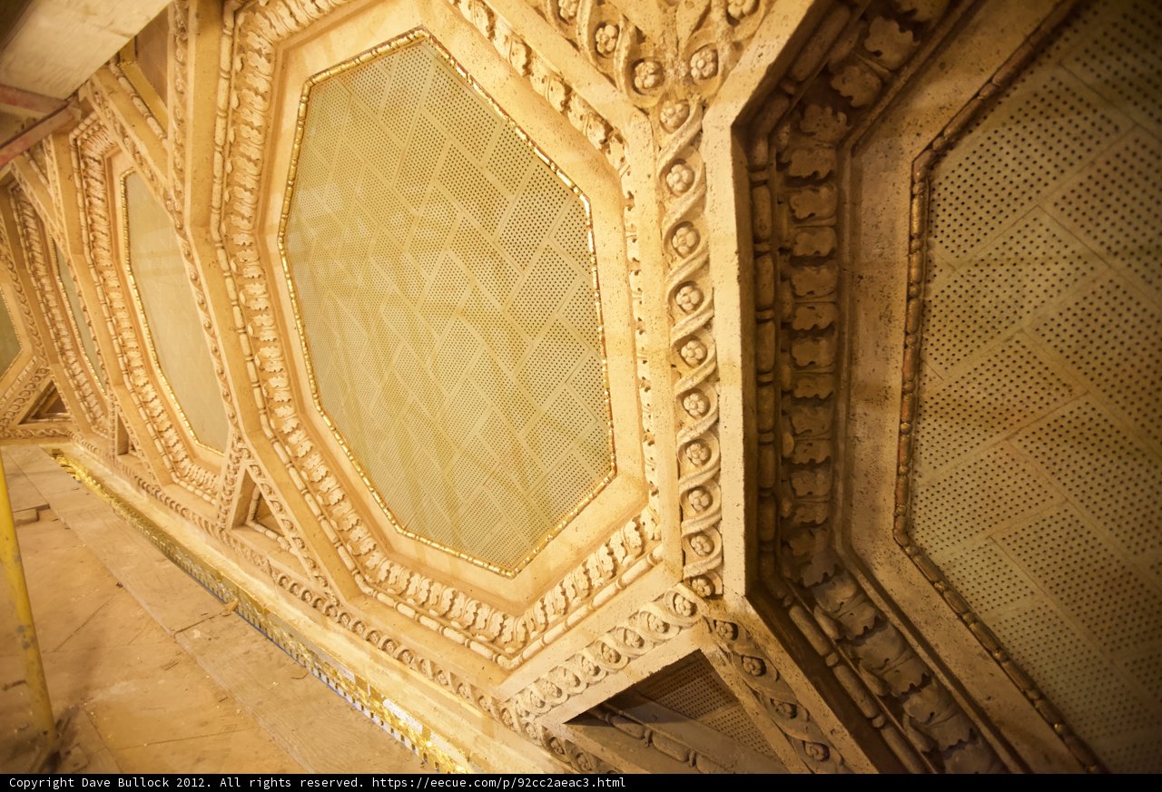 Magnificent Vaulted Ceiling of New York State Capitol Grand Hall