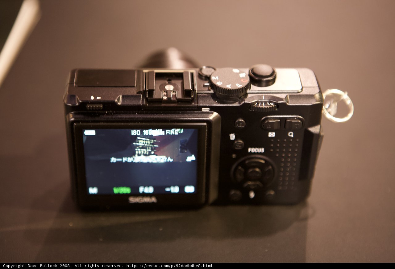 Digital Camera with Screen