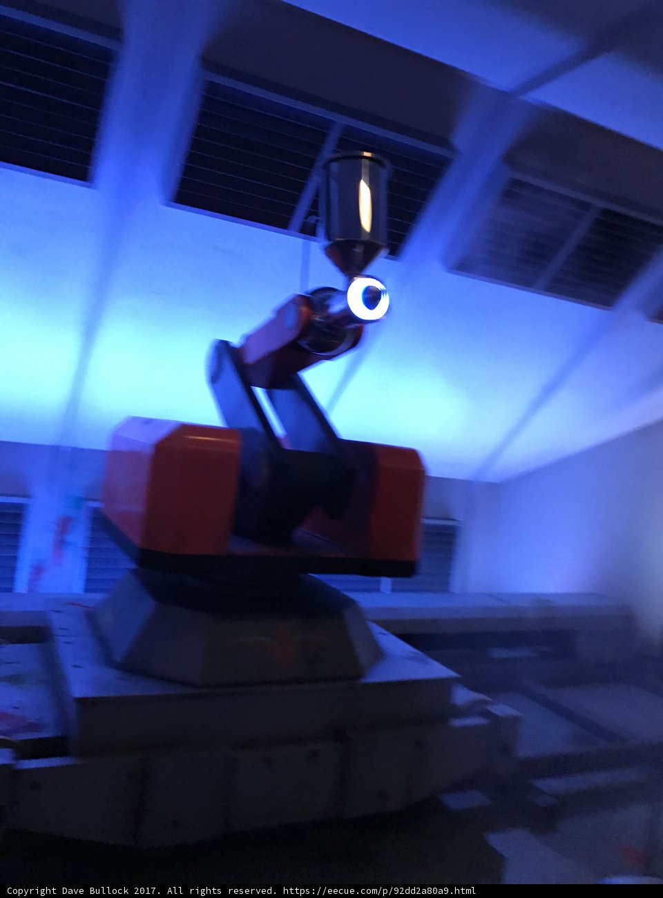 Blue Lit Robotics