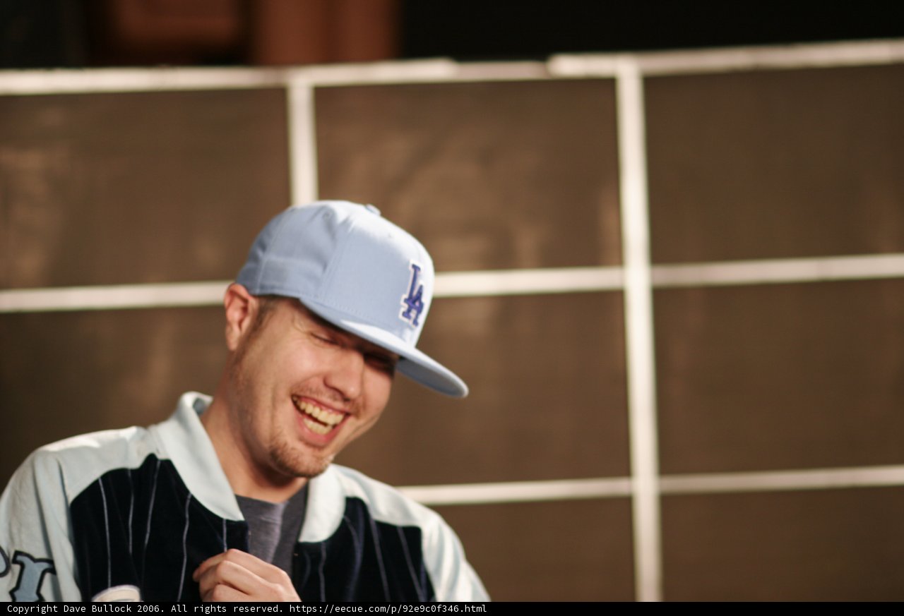 Blue Hat, Happy Man