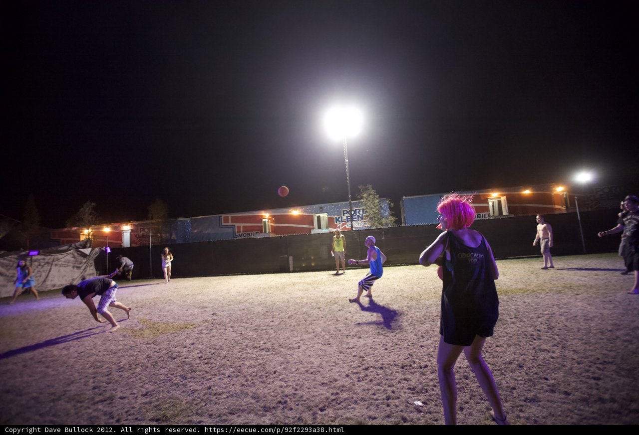 Nighttime Soccer Excitement