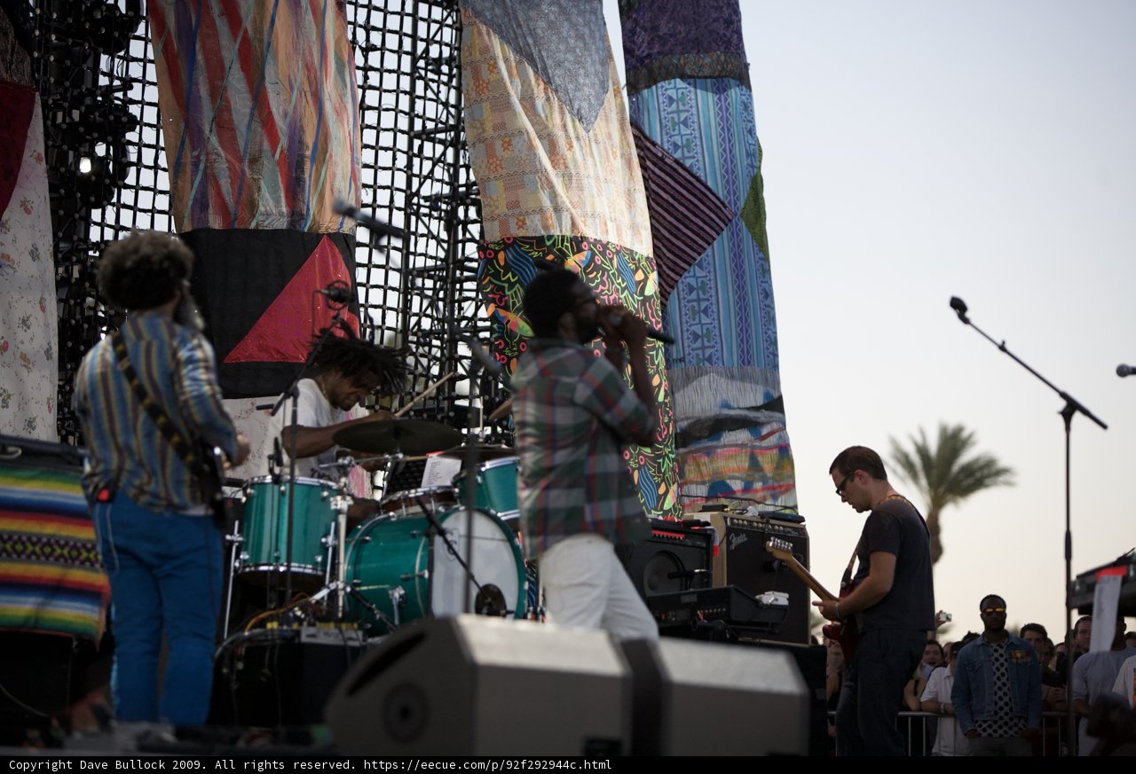 Music Band Performance at Coachella 2009