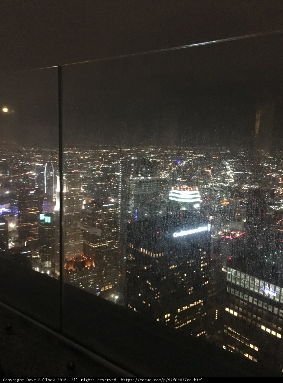 A Night Skyline Above a Metropolis
