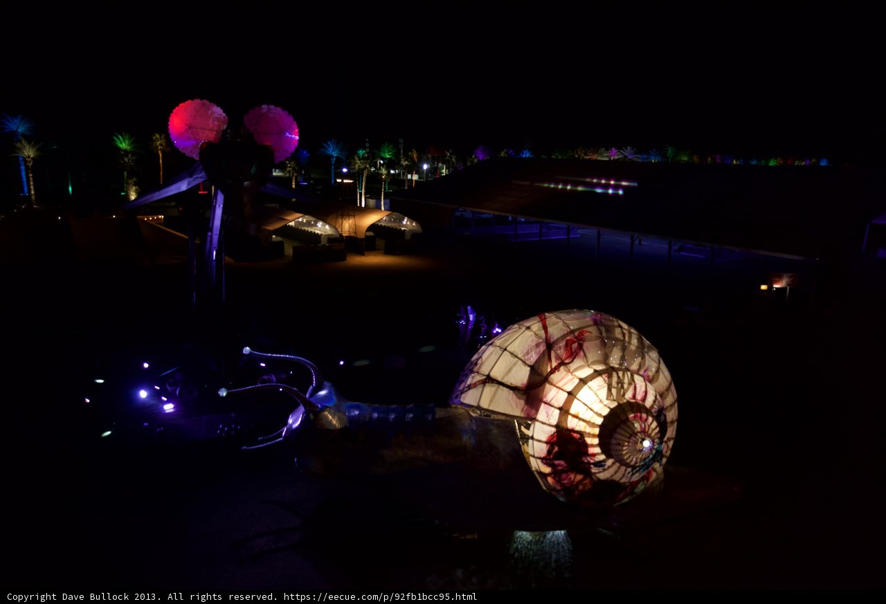The Glowing Snail Shell