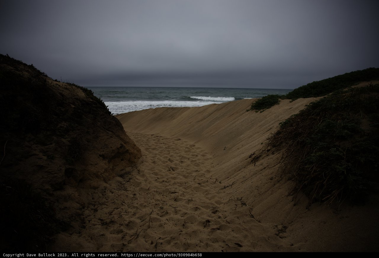 Cloudy Coastal Escape in Pescadero