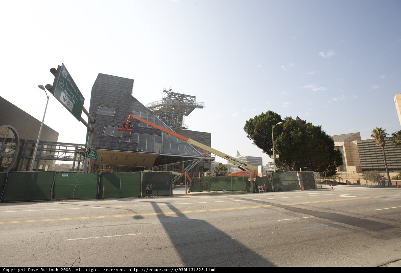 Towering Construction Crane