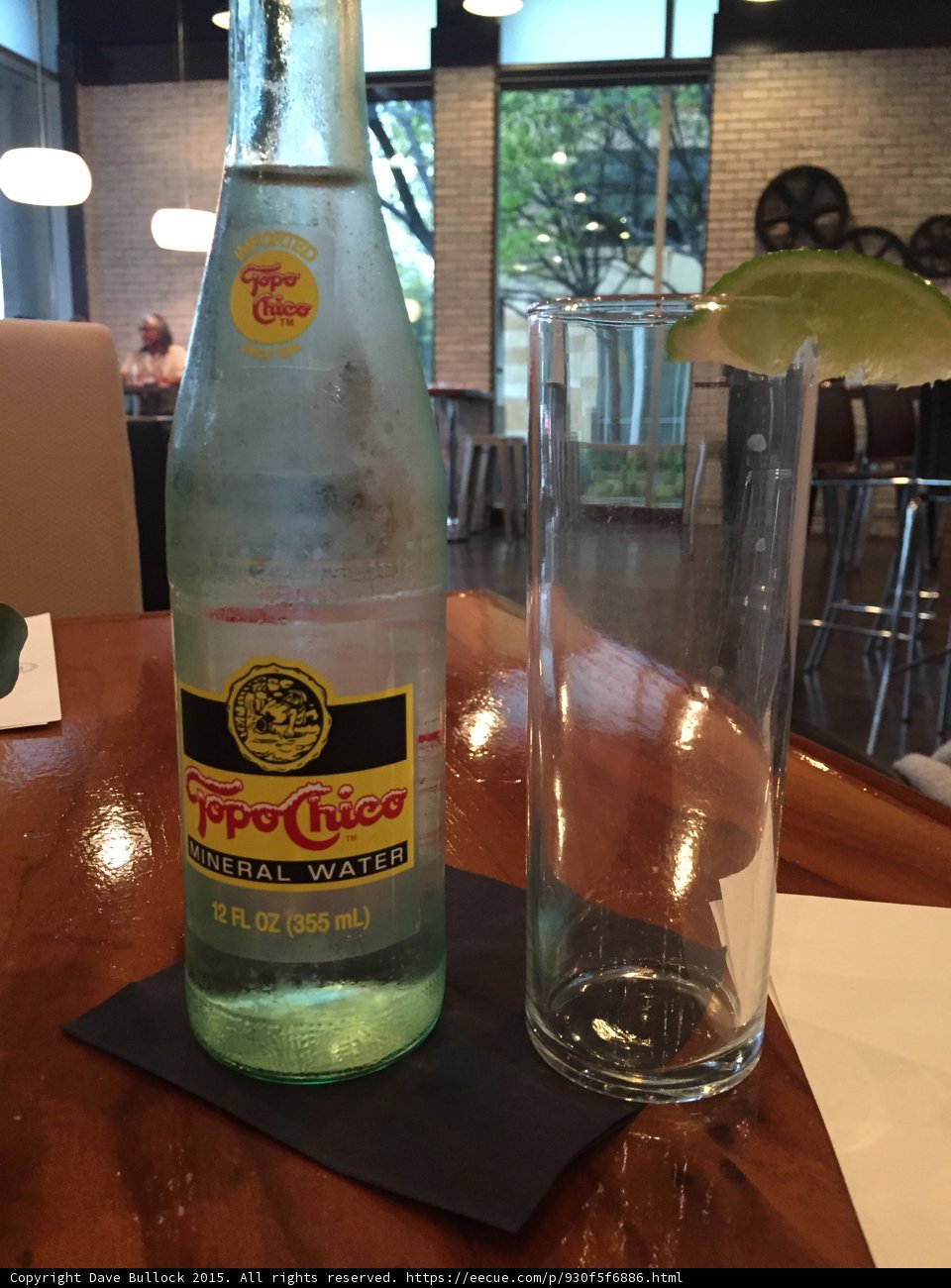 Topo Chico Mineral Water