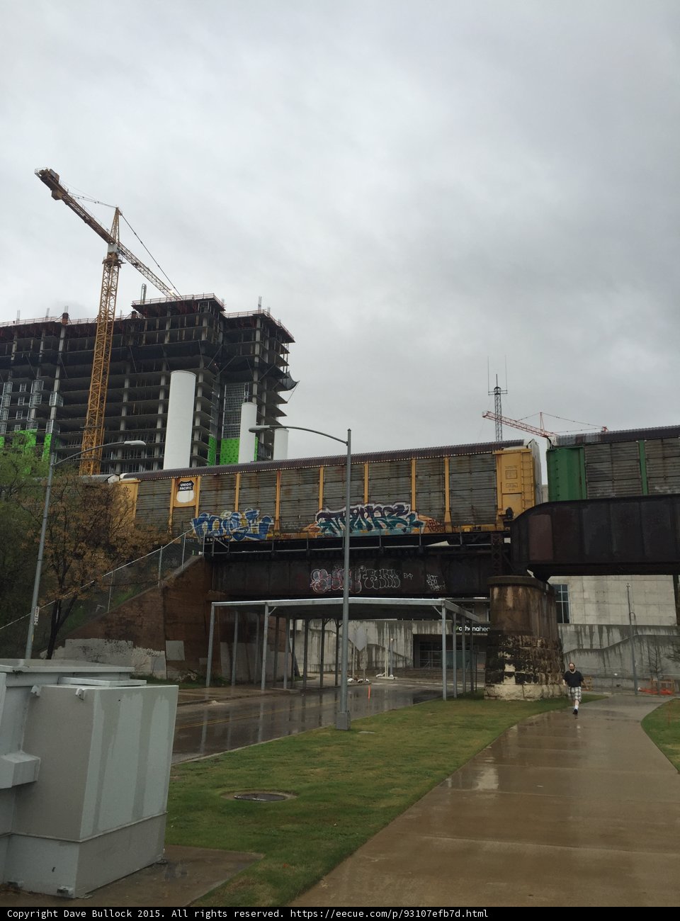 Austin Construction and Graffiti Train
