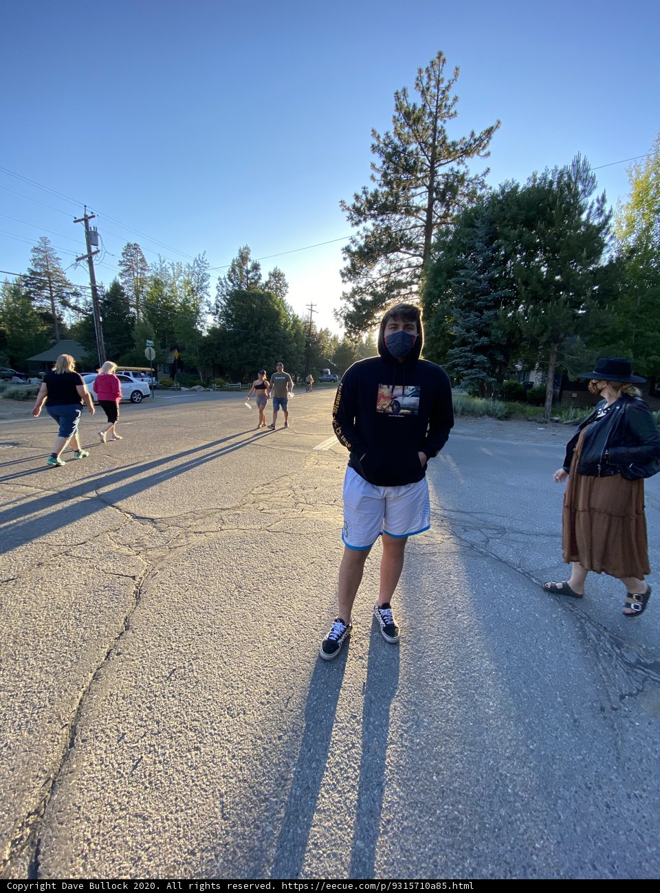 Standing in the Parking Lot