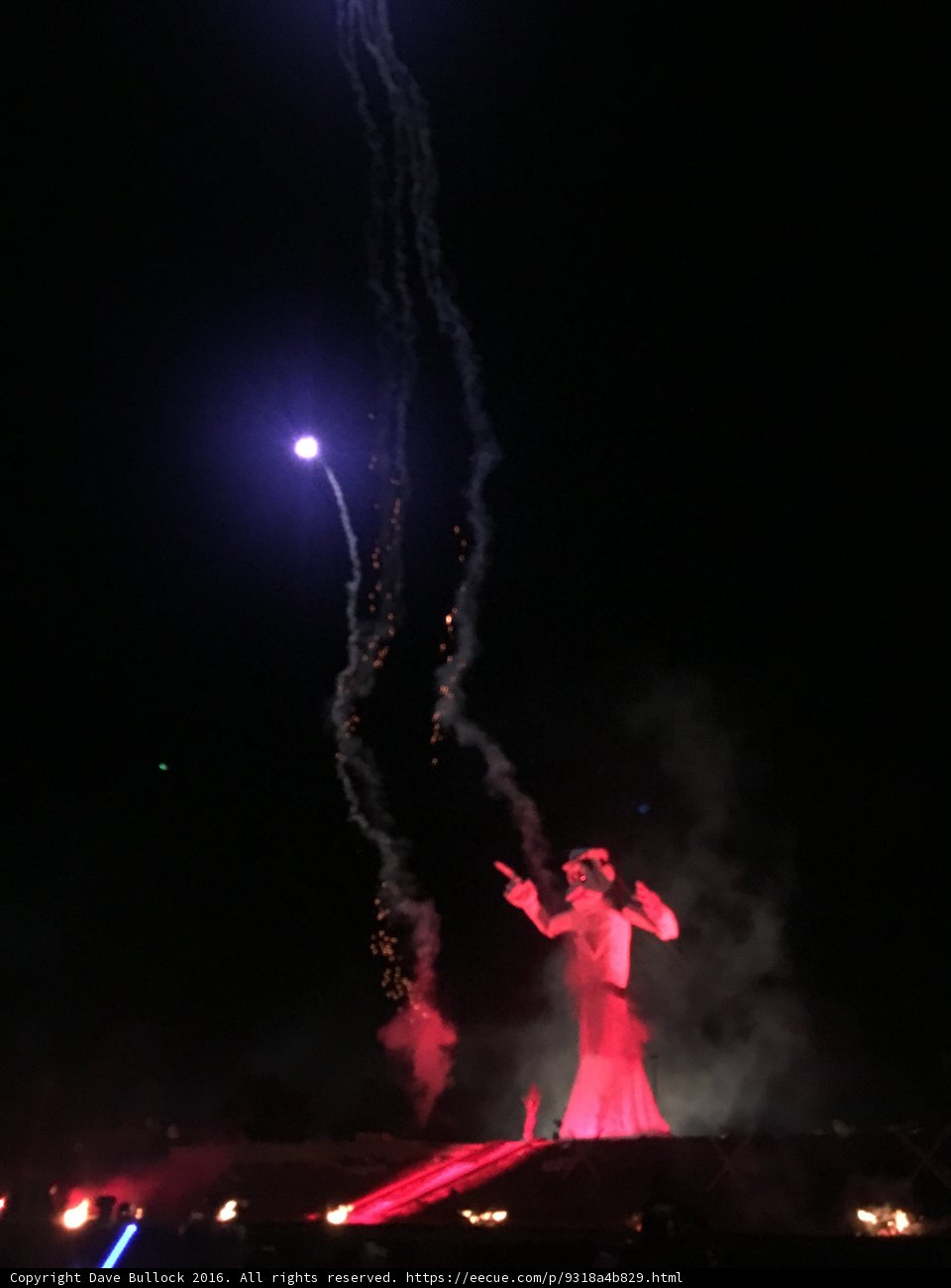 Fire and Dance at Fort Marcy Ballpark