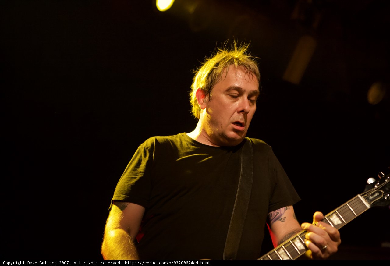 Brian Baker Rocks Bad Religion Concert on His Electric Guitar