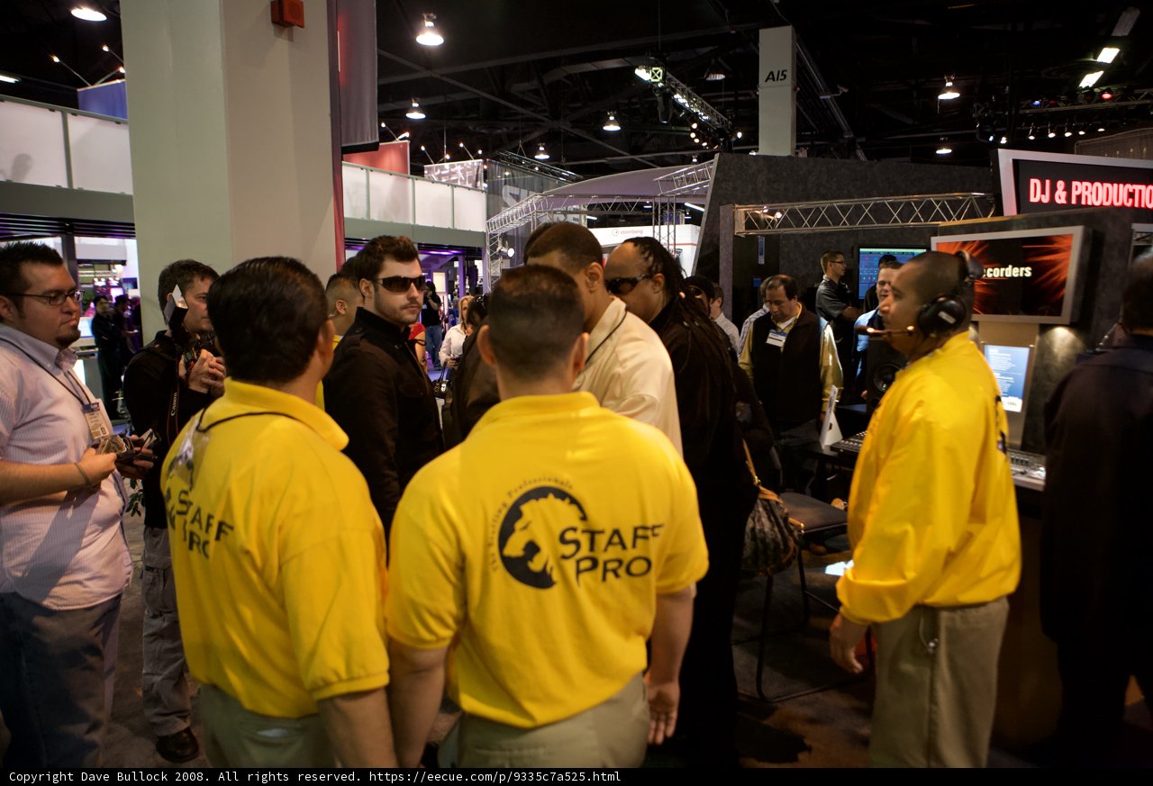 NAMM Booth Gathering