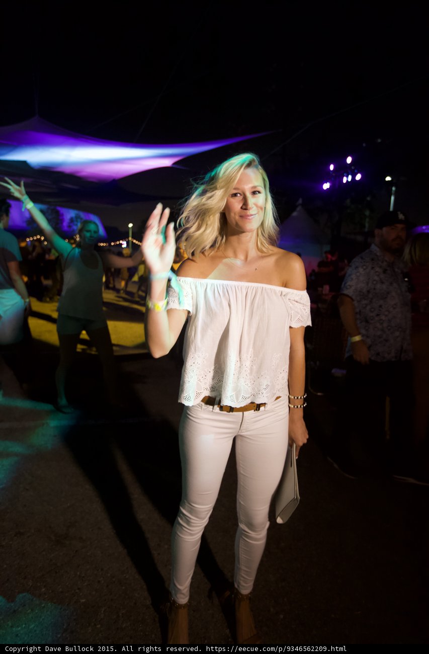 Blonde Woman Wave