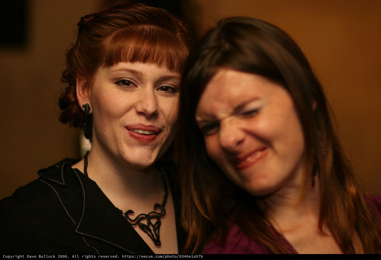 Two Women Sharing a Joyful Moment Together