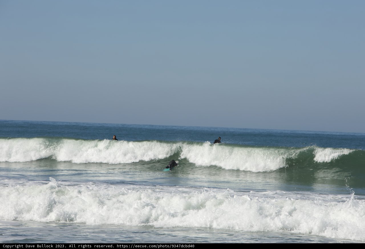Riding the Waves: Pacifica Surfers
