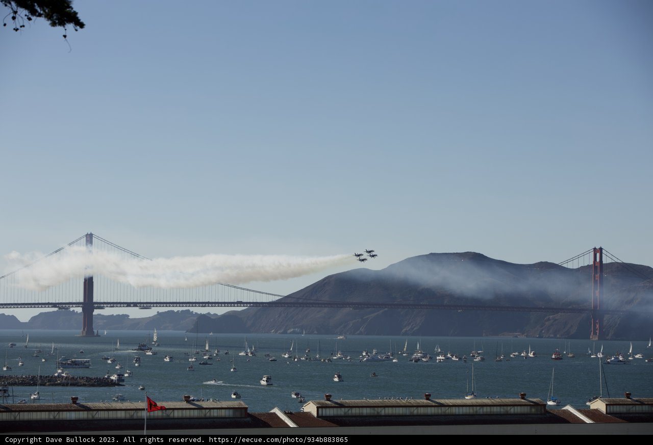 Bird's Eye View of Golden Gate