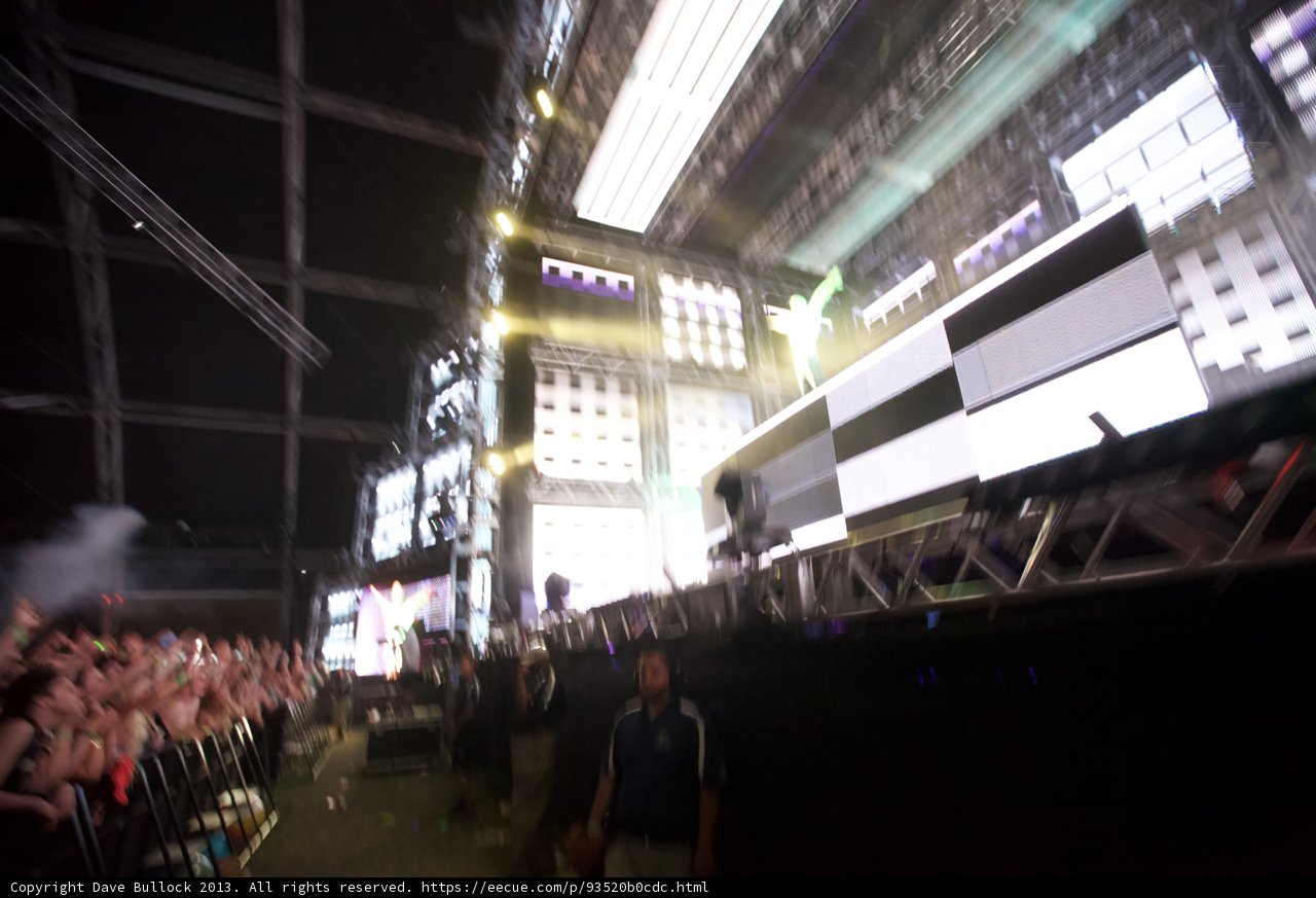 Blurred Lights of Coachella