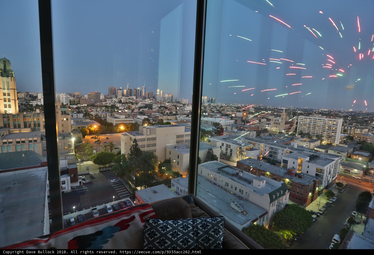 Spectacular Fireworks Display in the Heart of the City