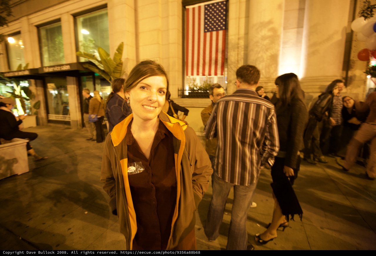Election Night Celebration on City Streets 2008