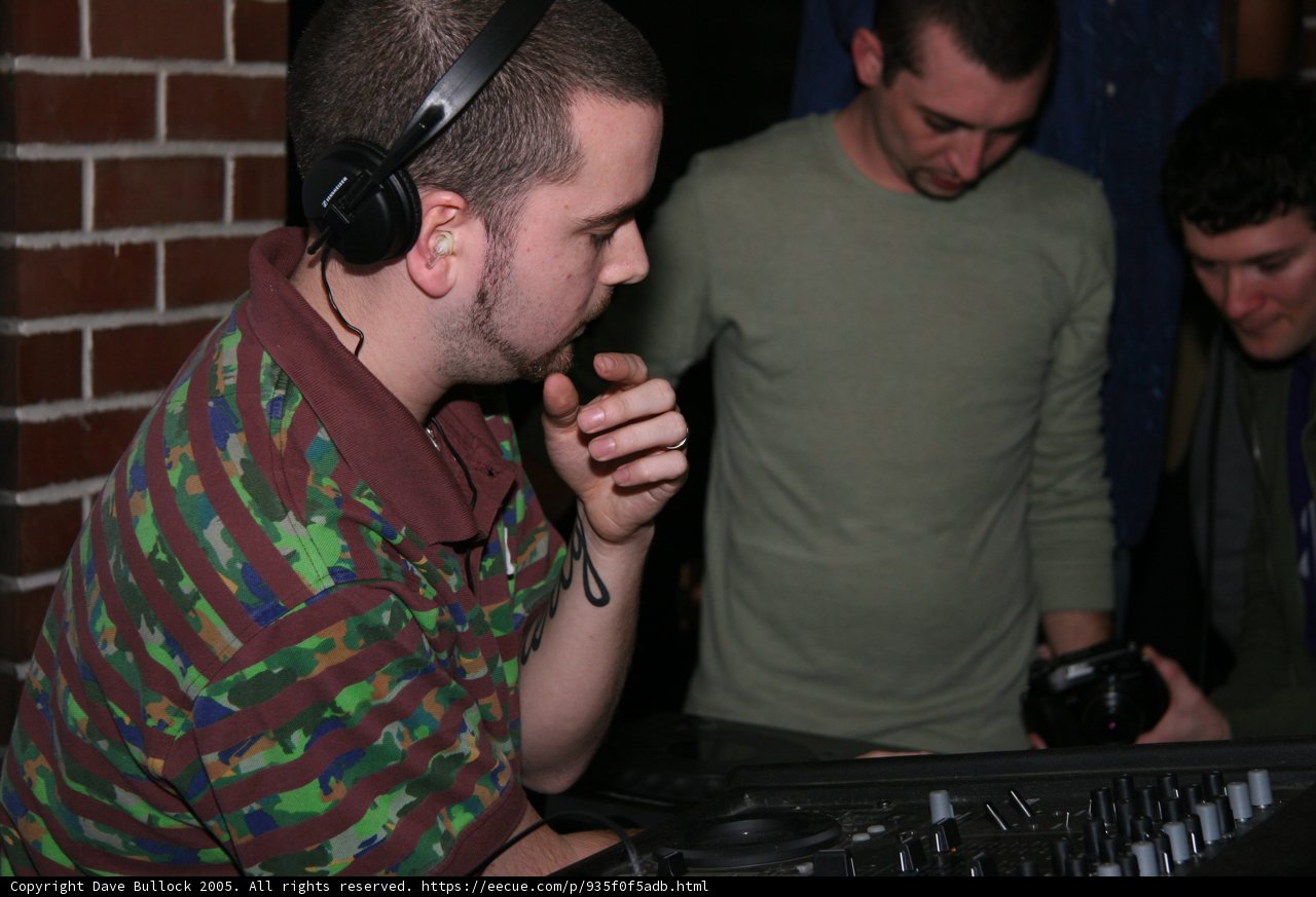 DJ Jeff T spinning the night away