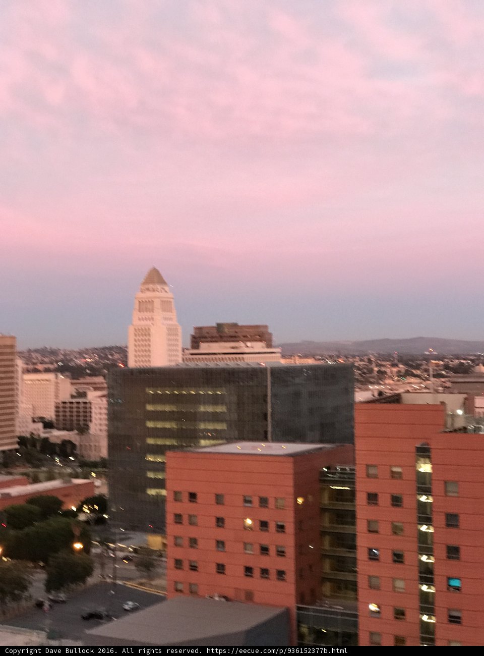 Sunset in the City