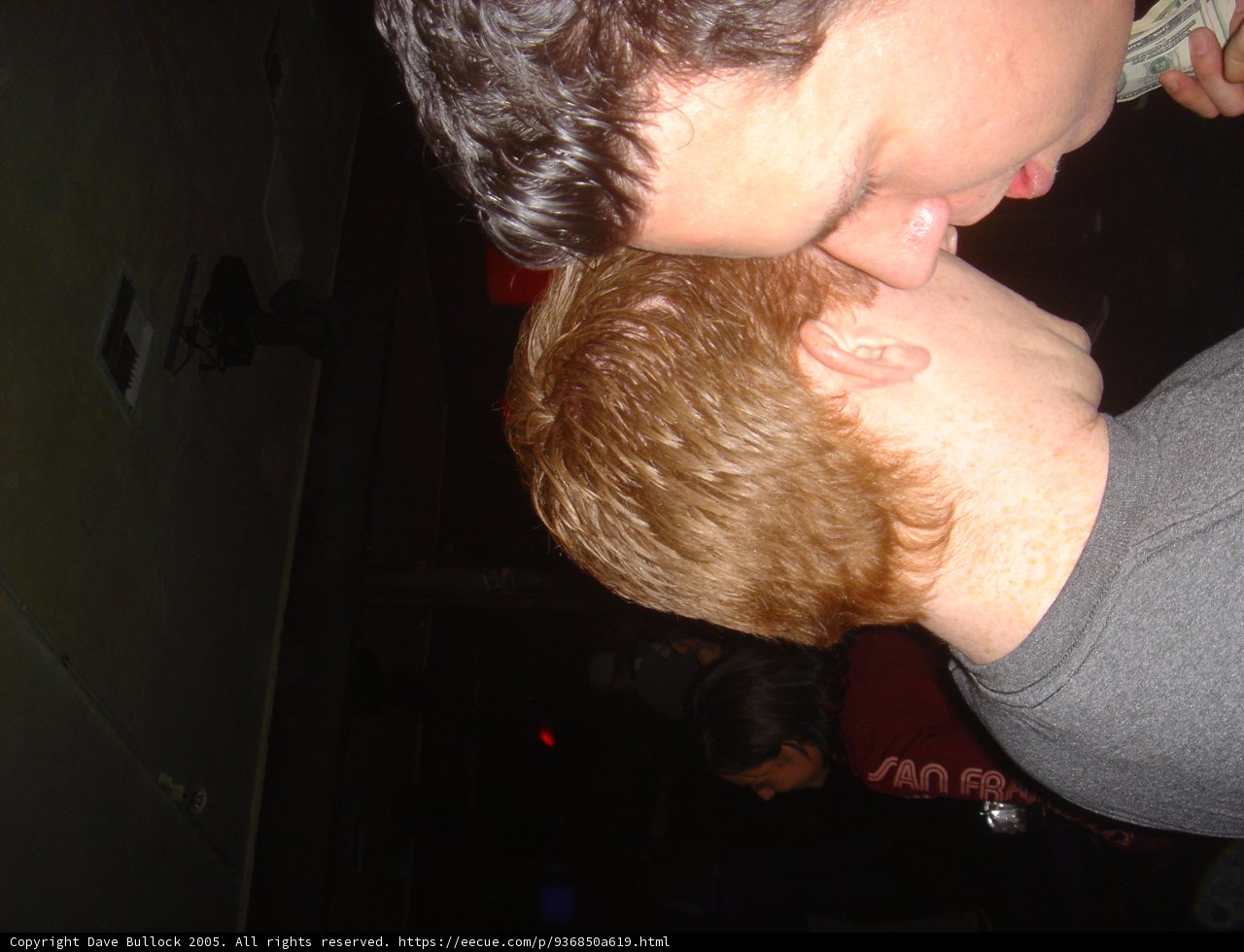 Romantic Moment in the Club