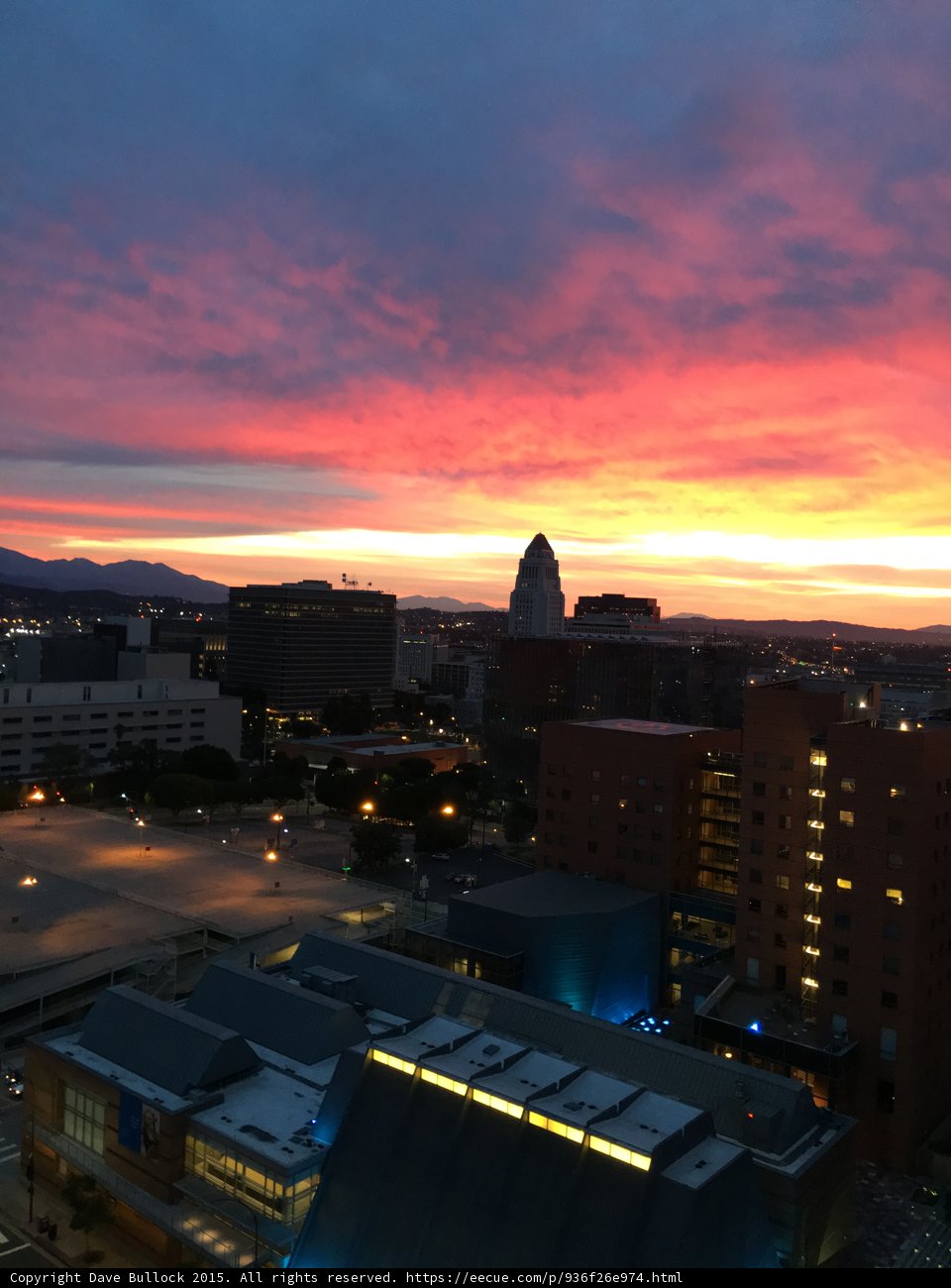 Golden Hour over the Vegas Metropolis