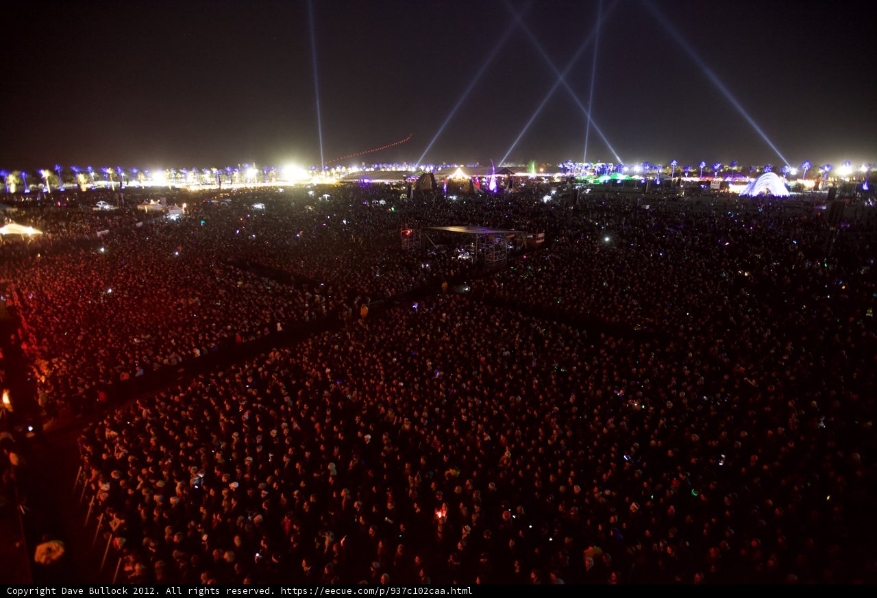 Bright Lights and Big Crowds at Coachella