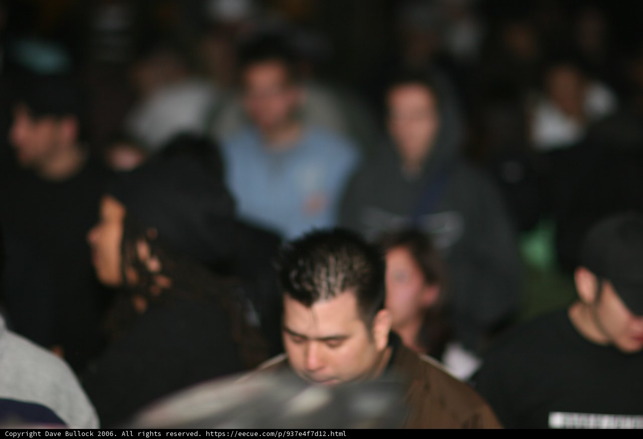 Blurred Crowd at 2006 Breakage Event