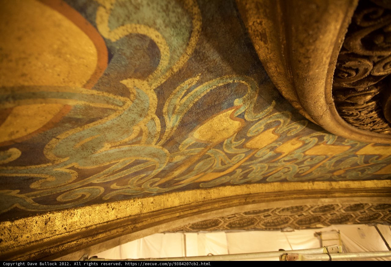 Glittering Crypt Ceiling