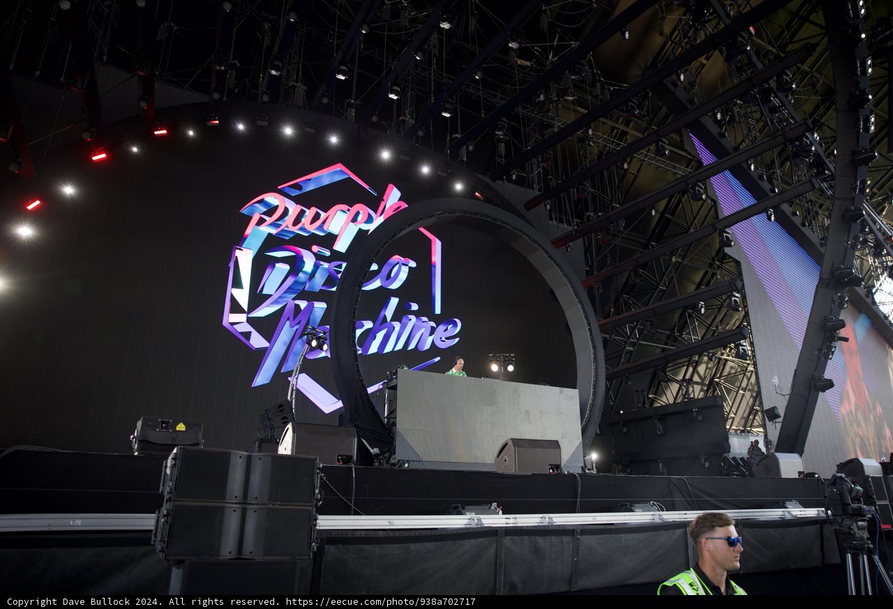 Electrifying Beats at Coachella 2024: Purple Disco Machine Captivates the Crowd
