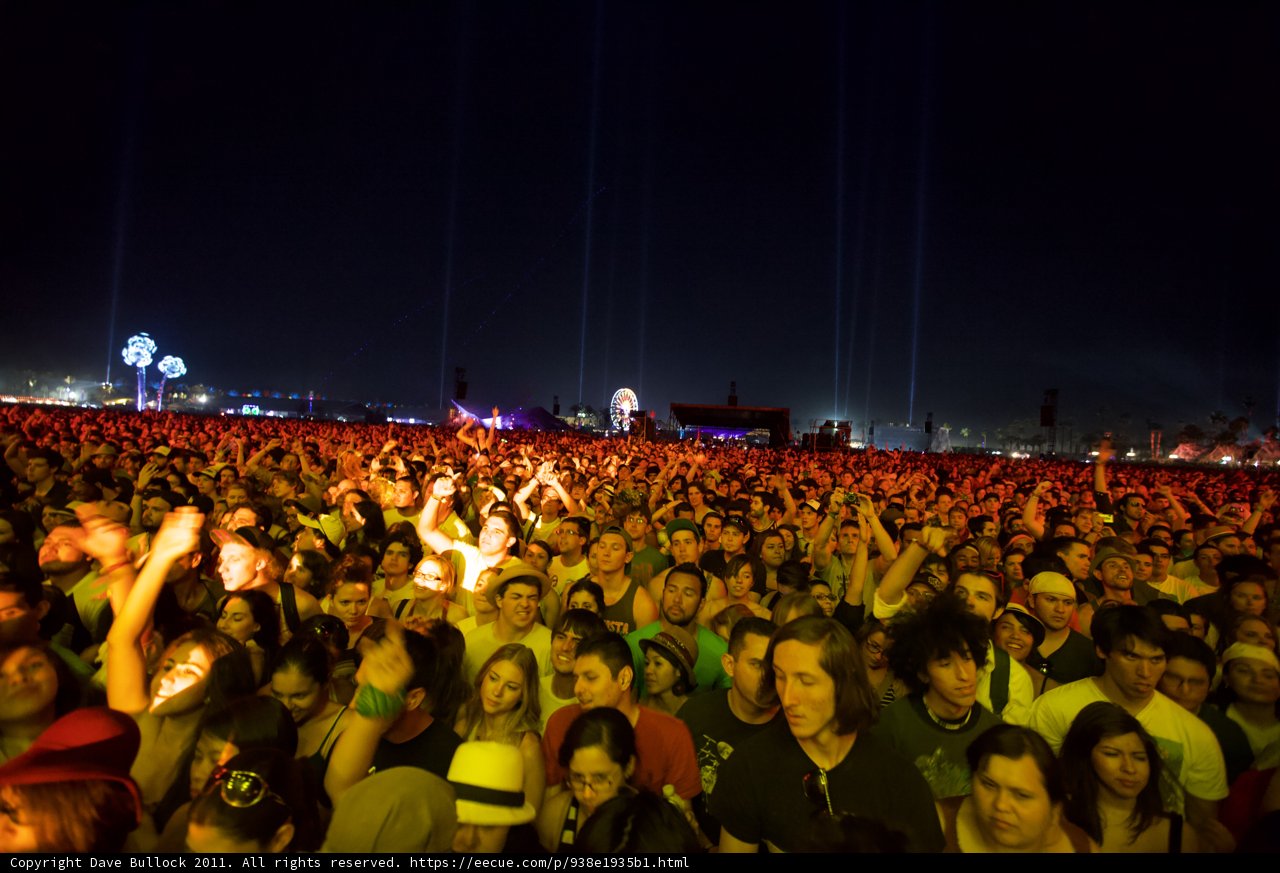Rocking with Allie Gonino at Coachella 2011