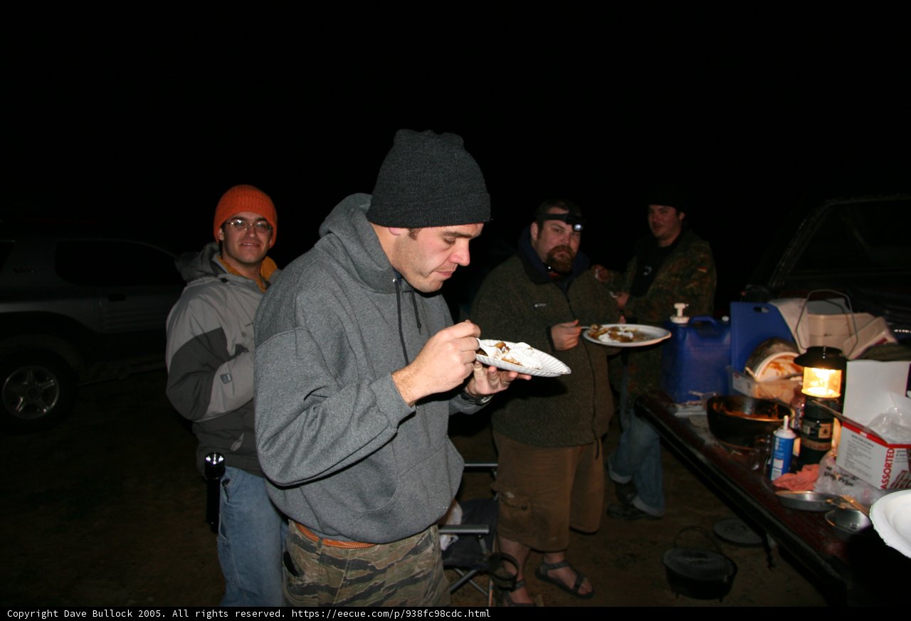 Man Enjoying a Delicious Meal