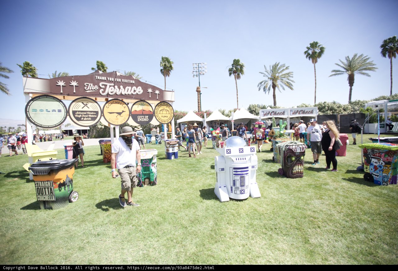 Gathering around R2D2